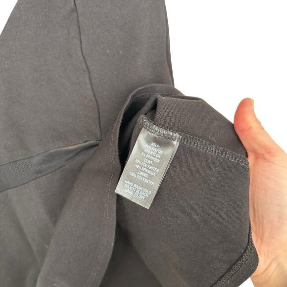 Lulu's Black Peplum Tank Top Sz XS - Picture 5 of 6